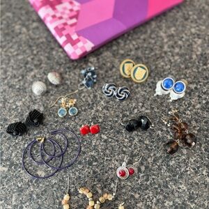 13 pairs Vintage Earrings 1980’s - 2000’s
